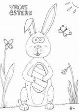 Osterhase Ostern sketch template