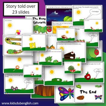 hungry caterpillar simplified story  audio distance learning