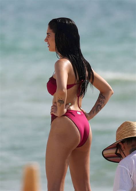 Giulia De Lellis Topless Bikini Photoshoot On The Beach