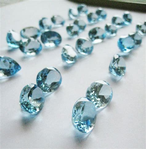 sky blue topaz lot   carats  sale price thai native gems trustworthy gemstone