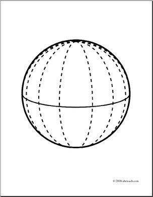 sphere geometric figurese colouring pages printable coloring pages