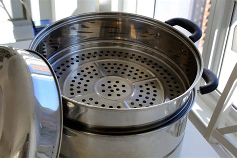 stainless steel steamer maangchis korean cooking kitchenware