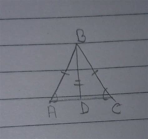 In The Given Figure Angle A Angle C And Ab Bc Prove