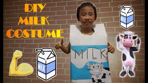 Nutrition Month Costume Diy Milk Costume How To Make Diy Costume