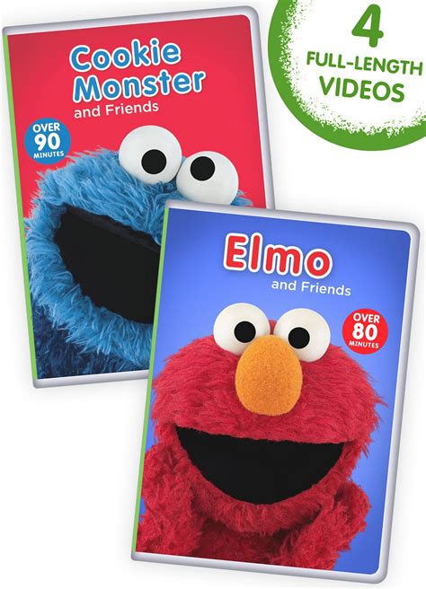 buy sesame street elmo  friendscookie monster  friends dvd