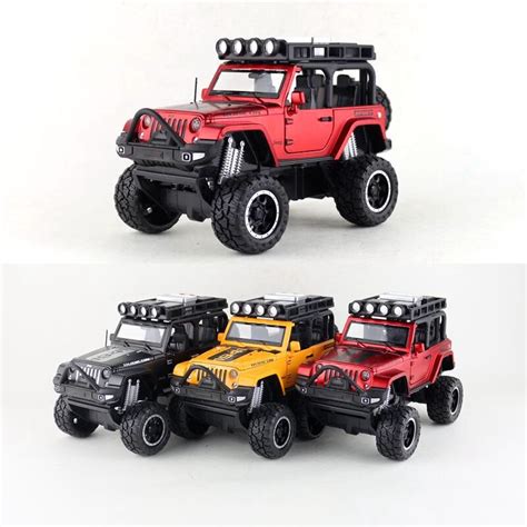 Free Shipping Diecast Toy Model 1 32 Scale Jeep Wrangler Off Road