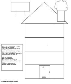 dbt house blank behavioral therapy therapy worksheets counseling