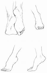 Deviantart Feet Drawing Studies But Time sketch template