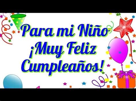 cancion  mi hijo en su cumpleanos doovi