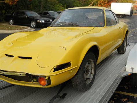 stored  years  opel gt barn finds