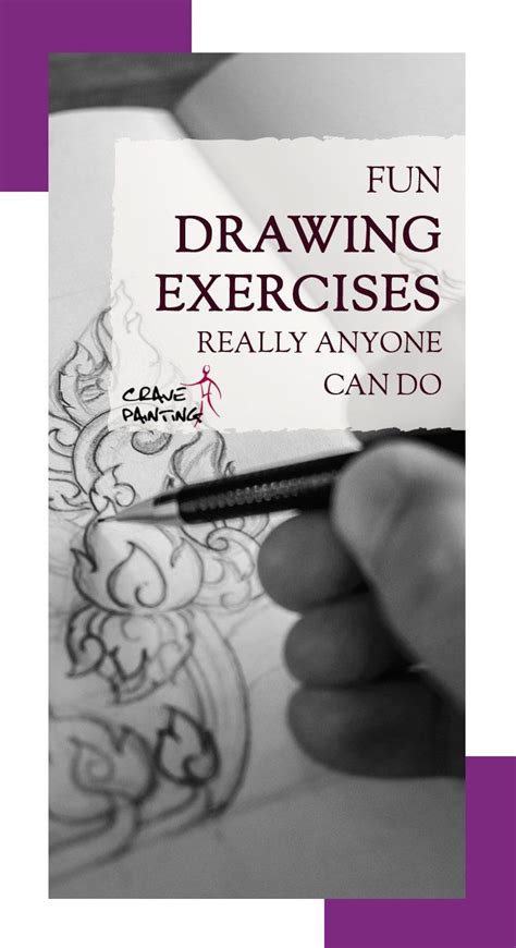 fun drawing exercises     drawing exercises pencil