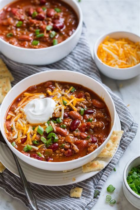 easy slow cooker chili  chili  cooking classy