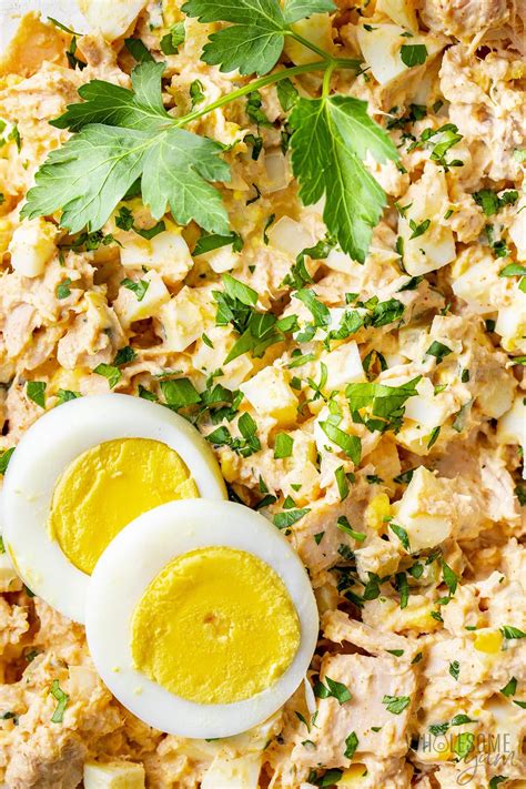 tuna salad recipe  egg  minutes nomadketocom
