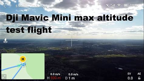 dji mavic mini max altitude test flight  djimavicmini mavicmini mavicminifootage drones