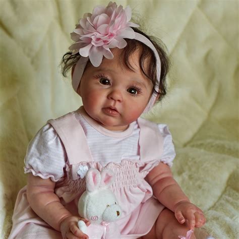 realistic   cute harlow reborn baby doll girl