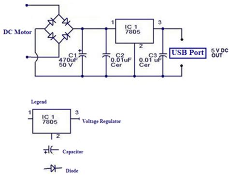 charger circuit schematic diagram  scientific diagram