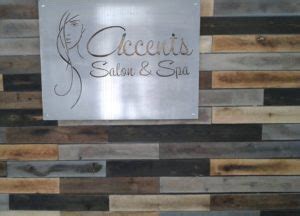 accents wall left accents salon spa