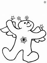 Snow Angel Christmas Clipart Cliparts Pheemcfaddell Coloring Library Line sketch template