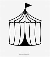 Circus Circo Tenda Abraham Molde Pinclipart sketch template
