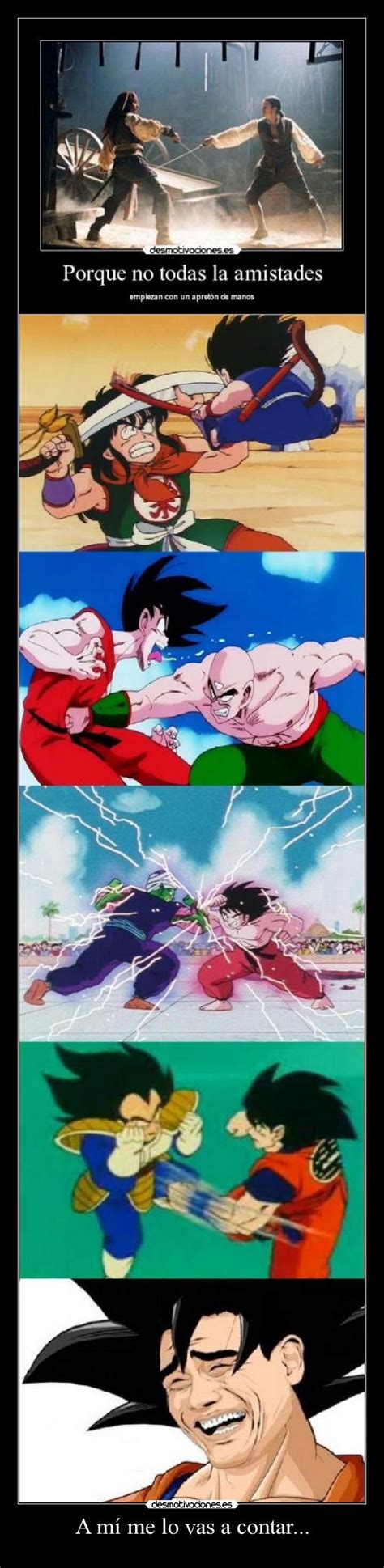 Imágenes Y Carteles De Goku Desmotivaciones