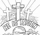 Easter Coloring Pages Easy Story Printable Pdf Egg Jesus Color Alive Religious Adults Colorings Getdrawings Bible Getcolorings Print sketch template