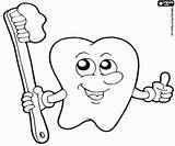 Dentes Dentista Escovação Dental Zahn Ausmalbilder Denti Ausmalen Disegni Colorare Dente Escova Higiene Figura Dientes Dents Muela Sobre Bucal Diş sketch template
