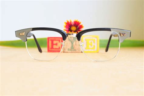vintage victory optical eyeglass 1950s glasses frames etsy 1950s
