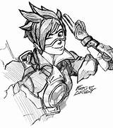 Overwatch Sketches Hero sketch template