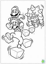 Dinokids Enemies Getcolorings Koopalings Supermario sketch template