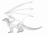 Dragon Line Nightwing Lineart Transparent Wings Fire Drawing Deviantart Feral Night Library sketch template