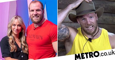 i m a celebrity james haskell s wife reacts as he picks food over sex