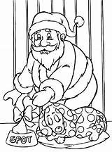 Kerstman Kleurplaat Kerstmis Claus Weihnachten Stemmen Malvorlage sketch template