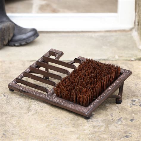 garden cast iron boot brush  scraper  dibor cake pricing boot