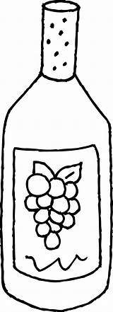 Colorear Mewarnai Botella Bebidas Botellas Minum Botol Gaseosas Libro Minuman Klipartz sketch template