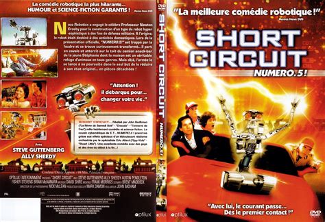 jaquette dvd de short circuit slim  cinema passion