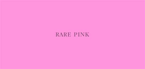 rare pink  raise  jewellery monthly