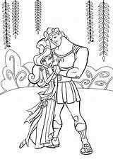 Hercules Coloring Pages Disney Kids Printable Color Simple Wedding Boys Adult Colouring 4kids Justcolor Sheets sketch template