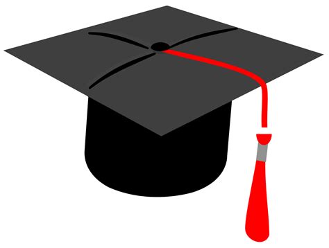 high quality graduation cap clipart white transparent png