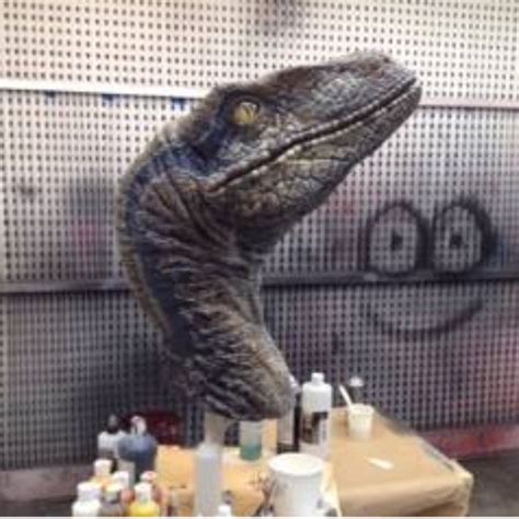 Leaked Raptor Head Jurassicpark