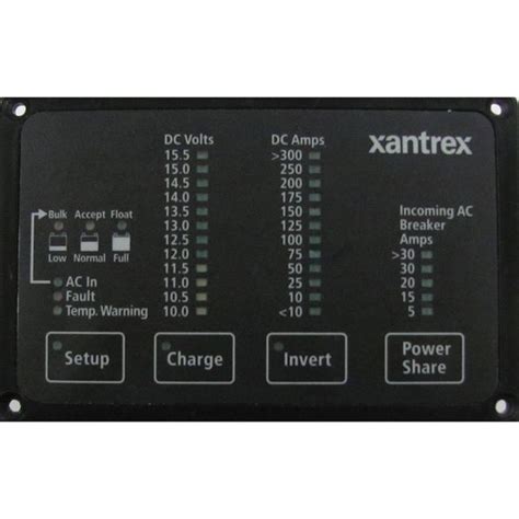 xantrex freedom  basic remote panel   dc west marine