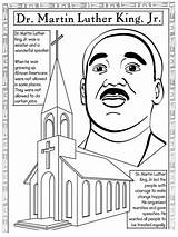 King Coloring Luther Martin Jr Pages Printable Dr Results History sketch template