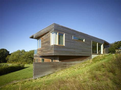 splendide maison contemporaine en bois et son toit terrasse aux usa construire tendance