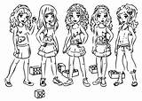 Lego Friends Coloring Pages Colouring Printable Drawing Girl Print Girls Entitlementtrap Brilliant Color Friend Sheets Furreal Beautiful Getdrawings Kids Getcolorings sketch template