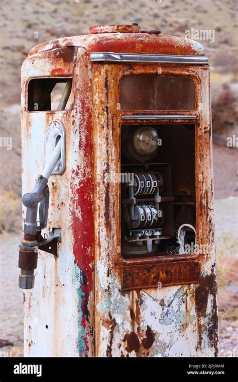 antique fule pump stock photo alamy
