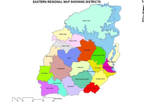 map  eastern region  scientific diagram