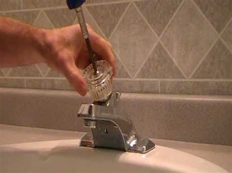 How to replace-repair a leaky moen cartridge in a bathroom