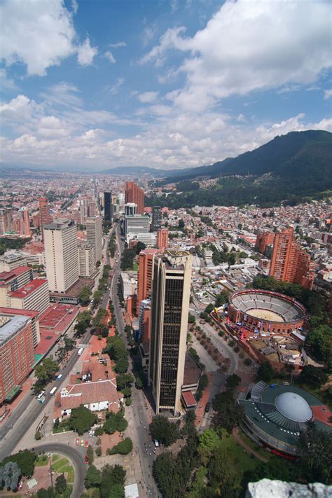 bogota colombia aerial view aerial view excursions bogota