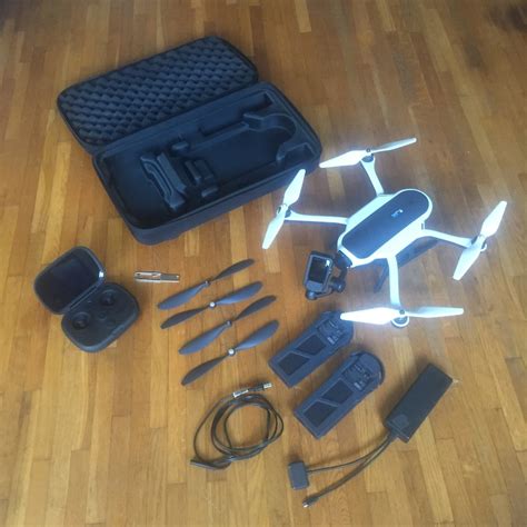 gopro karma drone package   hero camera   sale