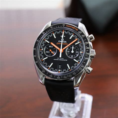 orange black omega seamaster padshac