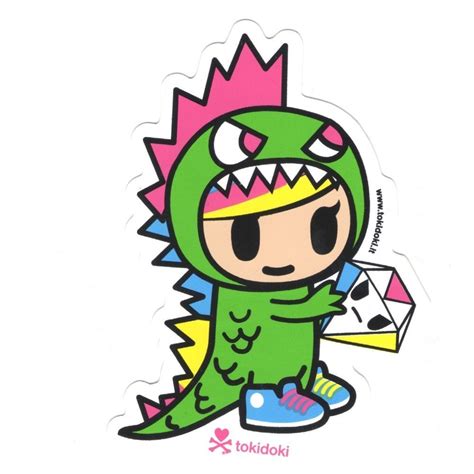 lil kaiju tokidoki sticker tokidoki characters cartoon character